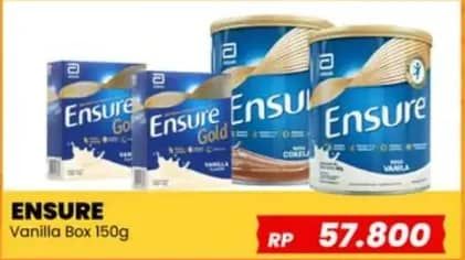 Promo Harga Ensure Gold Wheat Gandum Vanilla 150 gr - Yogya