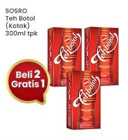 Promo Harga Sosro Teh Botol 330 ml - Indomaret