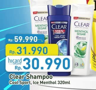 Promo Harga Clear Shampoo  - Hypermart