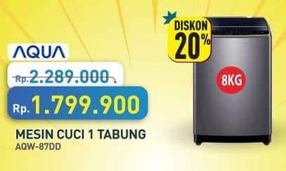 Promo Harga Aqua AQW-87DD  - Hypermart