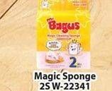 Promo Harga BAGUS Magic Sponge W-22341 2 pcs - Hari Hari