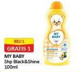 Promo Harga MY BABY Shampoo Black Shine 100 ml - Alfamart