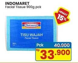 Promo Harga Indomaret Facial Tissue Travel Tissue, Premium, Non Perfumed, Bambu 900 gr - Indomaret