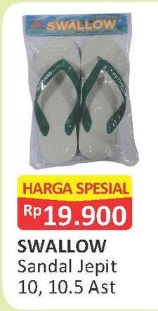 Promo Harga SWALLOW Sendal Jepit 10, 10.5  - Alfamart