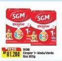 Promo Harga SGM Eksplor 1+ Susu Pertumbuhan Vanila, Madu 900 gr - Alfamart