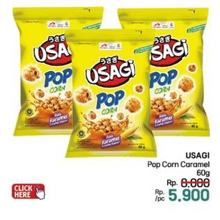 Promo Harga Usagi Pop Corn Karamel 60 gr - LotteMart
