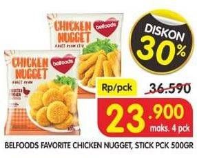 Promo Harga BELFOODS Nugget 500 gr - Superindo