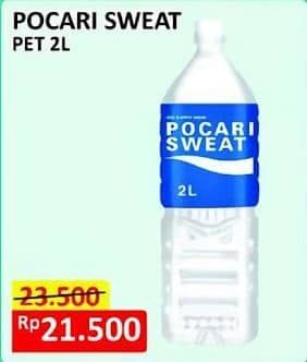 Promo Harga Pocari Sweat Minuman Isotonik Original 2000 ml - Alfamart