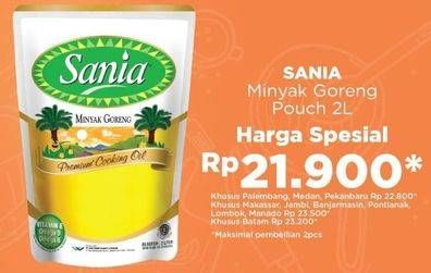 Promo Harga SANIA Minyak Goreng 2 ltr - Alfamart