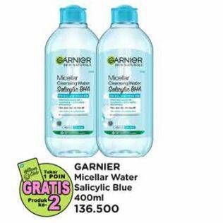 Promo Harga Garnier Micellar Water Salicylic BHA 400 ml - Watsons