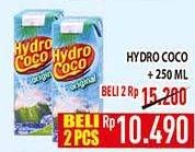 Promo Harga Hydro Coco Minuman Kelapa Original 250 ml - Hypermart