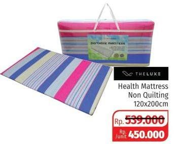 Promo Harga THE LUXE Health Mattress Non Quilting  - Lotte Grosir