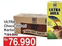Promo Harga ULTRA MILK Susu UHT 200 ml - Hypermart