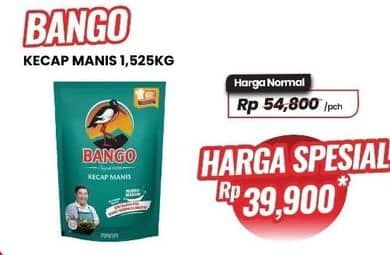 Promo Harga Bango Kecap Manis 1525 gr - Carrefour