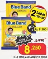 Promo Harga Blue Band Margarine Serbaguna 200 gr - Superindo