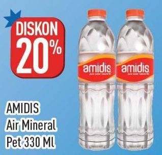 Promo Harga Amidis Air Mineral 330 ml - Hypermart