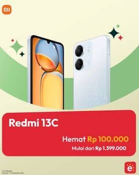 Promo Harga Xiaomi Redmi 13C  - Erafone