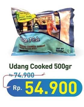 Udang Cooked 500 gr Diskon 26%, Harga Promo Rp54.900, Harga Normal Rp74.900