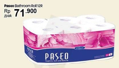 Promo Harga PASEO Toilet Tissue 12 pcs - Carrefour