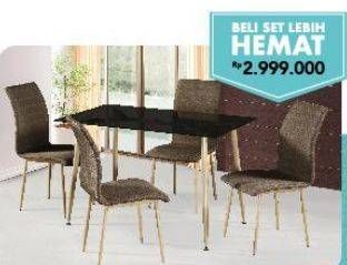 Promo Harga Dining Set Shea  - Carrefour