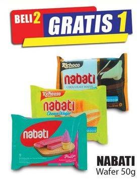 Promo Harga NABATI Wafer 50 gr - Hari Hari