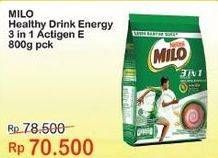 Promo Harga MILO ActivGo 3in1 800 gr - Indomaret