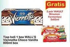 Promo Harga WALLS Ice Cream Viennetta Choco Vanila 800 ml - Indomaret