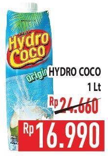 Promo Harga Hydro Coco Minuman Kelapa Original 1000 ml - Hypermart