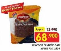 Promo Harga KEMFOOD Dendeng Sapi Manis 125 gr - Superindo