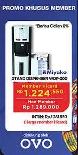 Promo Harga MIYAKO Dispenser WDP-300  - Hypermart