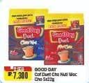 Promo Harga Good Day Coffee Duet ChocoNut, MocaChoco per 5 sachet 22 gr - Alfamart