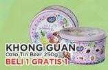 Promo Harga KHONG GUAN Ozlo Assorted Bear Series 250 gr - Yogya