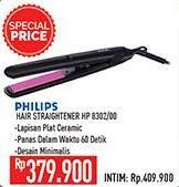 Promo Harga PHILIPS HP 8302 | Hair Straightener  - Hypermart