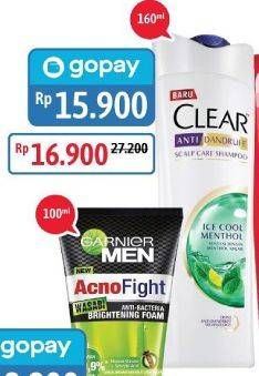 Promo Harga CLEAR Shampoo 160 ml - Alfamidi