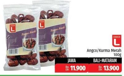 Promo Harga CHOICE L Angco 100 gr - Lotte Grosir