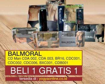 Promo Harga BALMORAL Underwear CDA002, CDA003, BR16, CDCD001, CDC002, CDC006, BXC001, CDB001  - Yogya