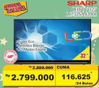 Promo Harga SHARP LC-32SA4100i | LED TV  - Giant