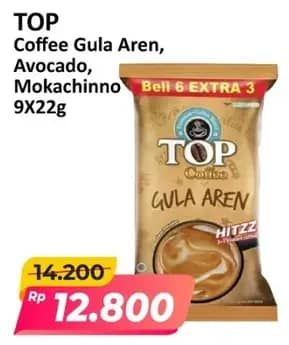 Promo Harga Top Coffee 9x22g  - Alfamart