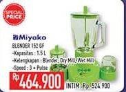 Promo Harga MIYAKO BL 152 Blender 1500 ml - Hypermart