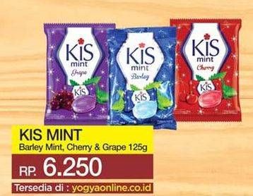 Promo Harga KIS Candy Mint Grape, Cherry 125 gr - Yogya