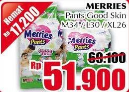 Promo Harga MERRIES Pants Good Skin M34, L30, XL26  - Giant