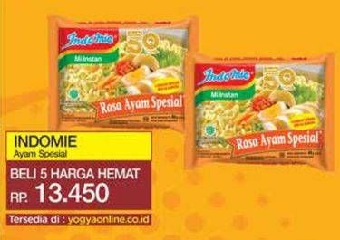 Promo Harga Indomie Mi Kuah Ayam Spesial 70 gr - Yogya