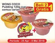 Promo Harga WONG COCO Pudding All Variants 120 gr - Indomaret