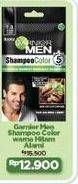 Promo Harga GARNIER MEN Shampoo Color Hitam Alami 10 ml - Indomaret