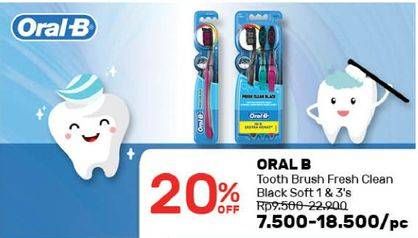 Promo Harga Toothbrush Soft 1s/3s  - Guardian