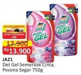 Promo Harga ATTACK Jaz1 DeterGel Semerbak Cinta, Pesona Segar 750 ml - Alfamart