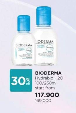 Promo Harga Bioderma Hydrabio H2O 100 ml - Watsons