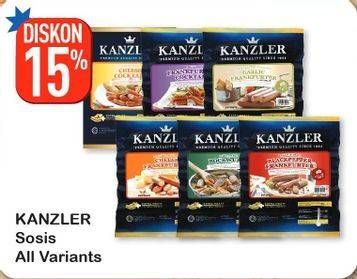 Promo Harga KANZLER Sosis All Variants  - Hypermart