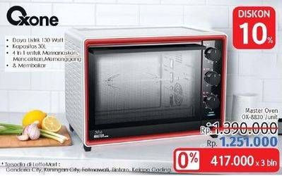 Promo Harga OXONE OX-8830 | Master Oven  - LotteMart