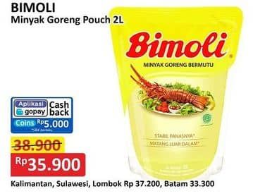 Promo Harga Bimoli Minyak Goreng 2000 ml - Alfamart